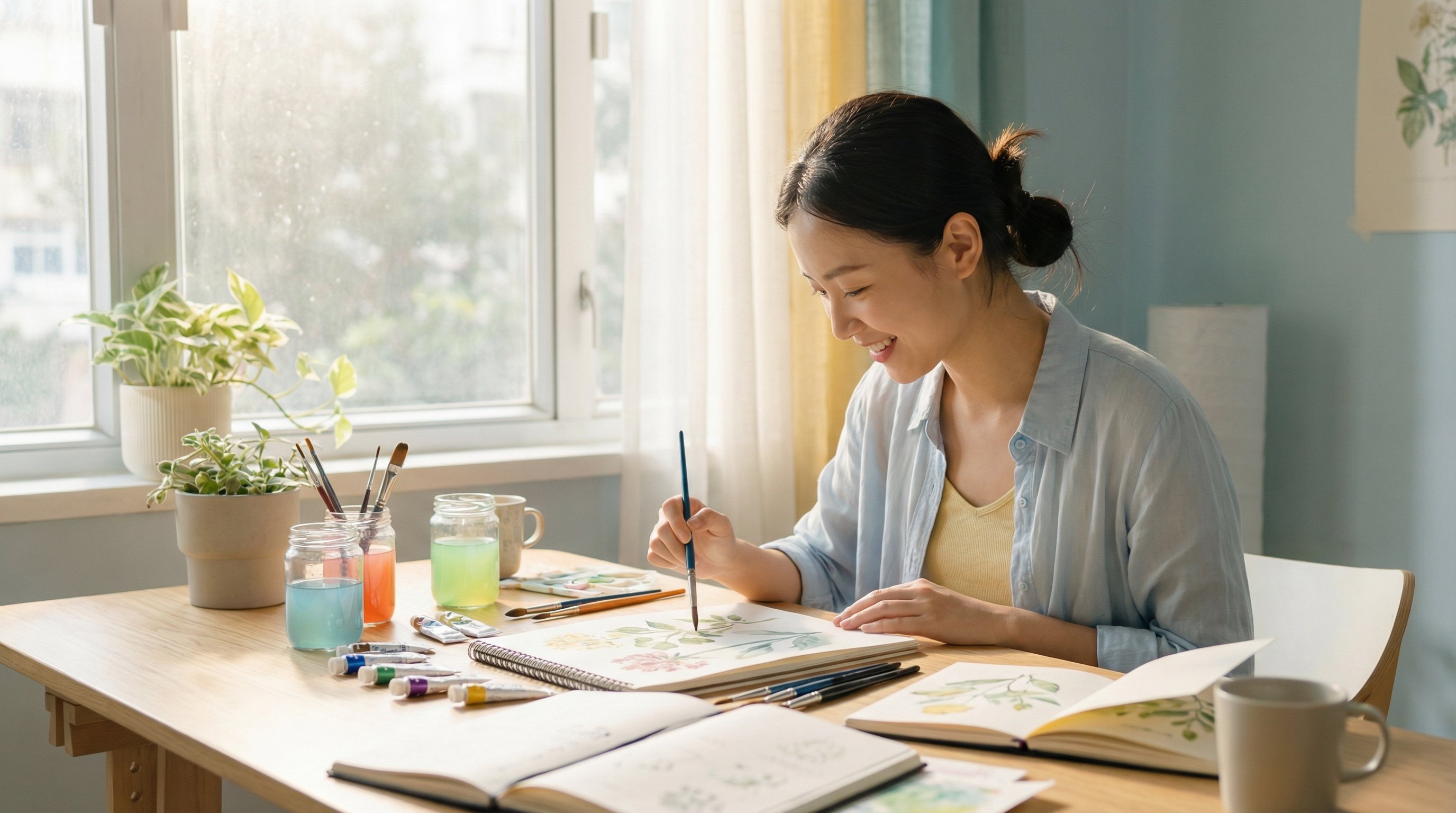 高清无码传媒 - 水彩绘画教程